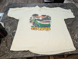 Vtg 1996 Daytona 500 Souvenir Racing T Shirt 90’s Single Stitch Size XXL - Picture 1 of 19