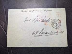 Japan WWI Prisoner of War POW Cover to Karuizawa - Picture 1 of 2