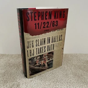 11/22/63 Stephen King Hardcover First Edition 1st Printing 2011 Great Condition - Foto 1 di 24