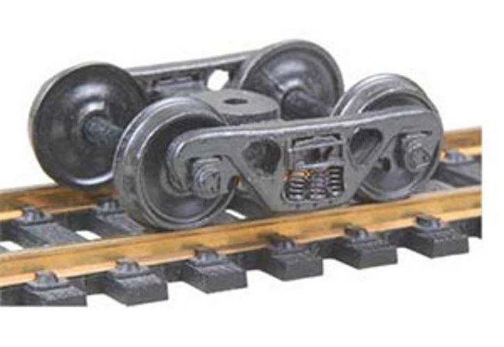 New Kadee HO Scale Centering Trucks A.S.F. 100-ton Roller Bearing Self #555 - Image 1 of 1