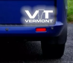 Vermont VT USA State Reflective Sticker Decal - Bild 1 von 2