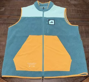 Adidas Adicross Padded Fleece Golf Vest Arctic Fusion Men’s XL (IB1967) - Picture 1 of 7