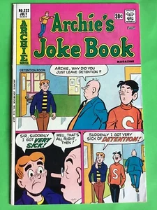 Libro de bromas de Archie #222 (1976) bien+ - Imagen 1 de 5