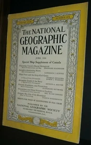 The National Geographic Juni 1936. Coca Cola - keine Sonderkarte - Bild 1 von 4