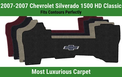 Tapete dianteiro Lloyd Luxe para '07 Chevy Silverado 1500 HD clássico com gravata borboleta centenária - Imagem 1 de 4