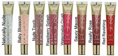 BUY 2 GET 1 FREE (Add 3 To Cart) Loreal Paris Colour Riche Le Gloss  - Image 1 of 3