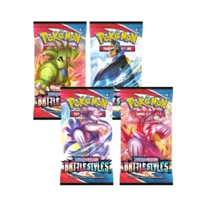 Pokemon Juego de Cartas Coleccionables Espada y Escudo Estilos de Batalla Booster Pack Obra de Arte Aleatoria NUEVO/SELLADO - Imagen 1 de 1