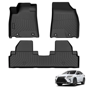 All Weather Floor Mats Liner For 2010-2015 Lexus RX450h 2010-2015 Lexus RX350 - Picture 1 of 10