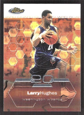 2002 Finest #59 Larry Hughes Near Mint - Image 1 of 2