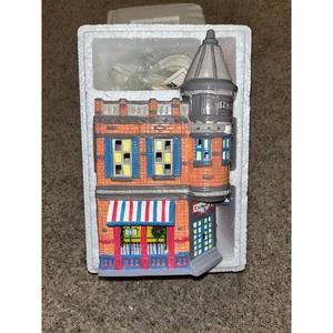 CORNER CAFE Department 56: The Original Snow Village Open Box NEU 51241 - Bild 1 von 5