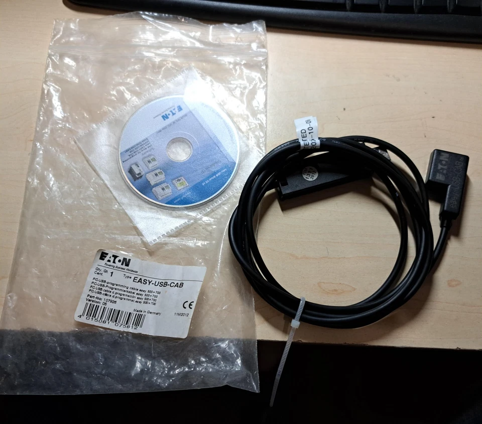 Eaton , Moeller  , Easy-USB-CAB, gebraucht, getestet,  Garantie, Rechnung - Image 1 of 1