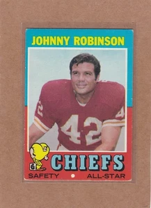 Topps Football Johnny Robinson #88 Chiefs 1971 en muy buen estado/ex *A40984 - Imagen 1 de 1