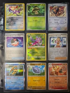 ¡9 cartas de Pokemon! página 50 de 50 - Gran valor - Holograma inverso, Holo, V, arte completo + - Imagen 1 de 2