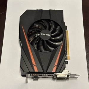 Gigabyte NVIDIA GeForce GTX 1060 3GB GDDR5 ITX OC GV-N1060IXOC-3GD BARELY USED!! - Picture 1 of 5