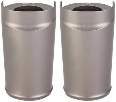 Smooth Titanium Fork Boot Covers For Harley EG EFI FLHTI 1986-2013 20-005 Foto 1 de 3