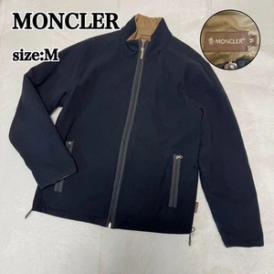 MONCLER sizeM Boa Jacket Fleece Black Men'S SizeM - Picture 1 of 11