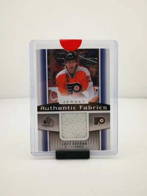 2013-14 UD SP Game Used Authentic Fabrics Jersey Luke Schenn #AF-LS Flyers - Image 1 of 4