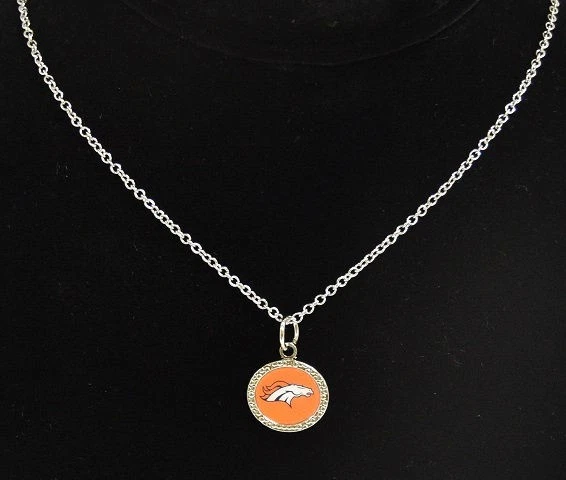 Collar con dije WinCraft Collection para mujer NFL Denver Broncos Foto 1 de 1