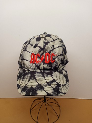 AC/DC Tie Dye Hat Cap With Red Embroidered Logo Adjustable | eBay
