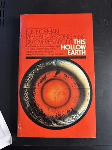 Rare Vintage Original THIS HOLLOW EARTH ERIC NORMAN 1972 PAPERBACK Lancer Books - Picture 1 of 3