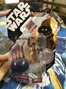 NEU Star Wars Jawa & Lin Droid Figur #19 Exclusive Coin 30th Anniversary MOC - Bild 1 von 19