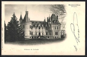 CPA Montmorillon, Château de Lalande - Picture 1 of 2