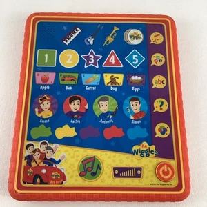 The Wiggles My First Learning Tablet Handheld Electronic Game Shapes Sounds Toy - Picture 1 of 6