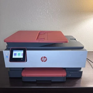 HP OfficeJet Pro 8035e All-in-One Color Inkjet Printer - Powers On *Notes* - Picture 1 of 12