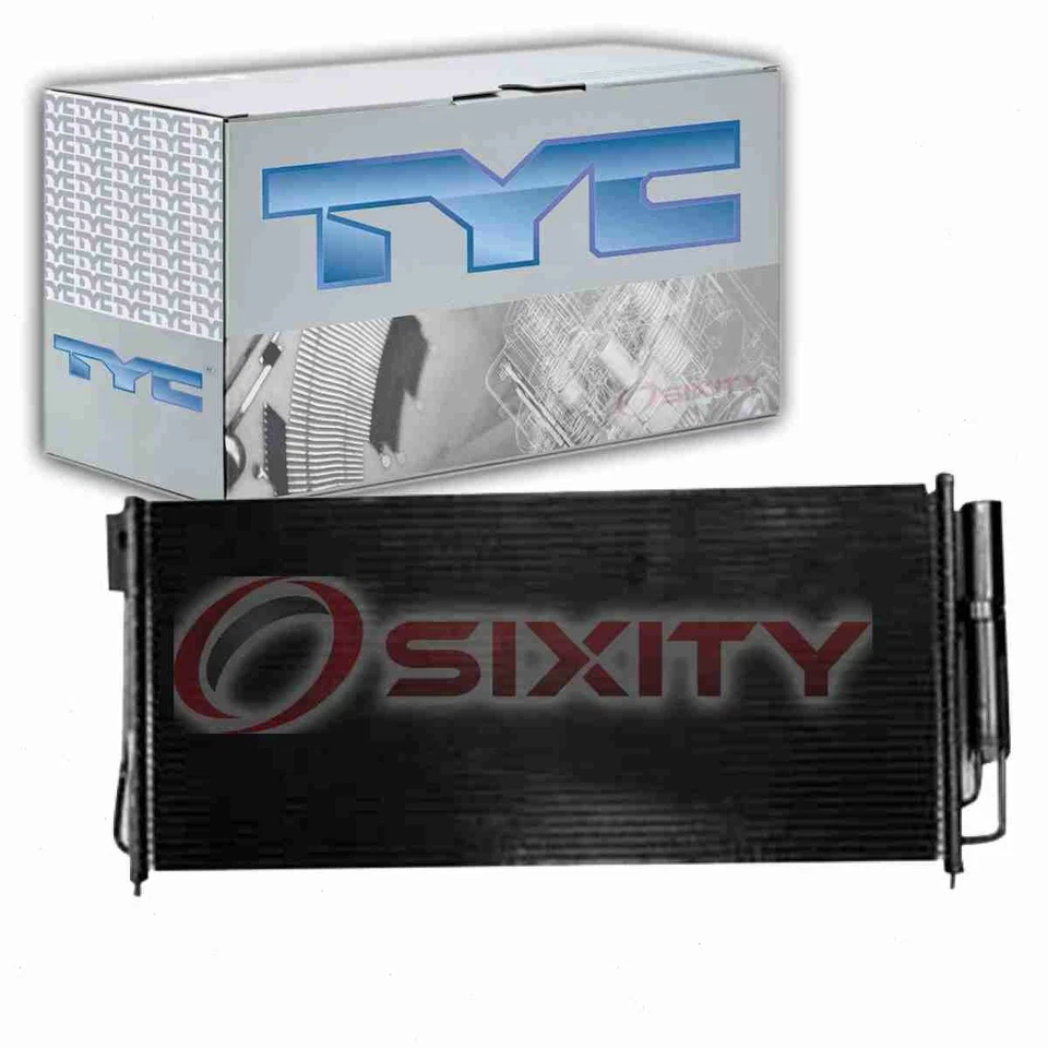 Condensador de aire acondicionado TYC para Nissan Altima 2002-2006 2,5 L 3,5 L L4 V6 aire acondicionado sx Foto 1 de 4