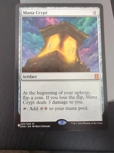 MTG Magic the Gathering Mana Crypt. Mystery Booster The List. - Picture 1 of 2