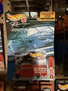 Hot Wheels NASCAR Racing School Bus #94 McDonalds - Picture 1 of 2
