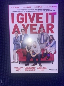 I Give It A Year (2013 DVD) NEW. READ DESCRIPTION - Picture 1 of 4