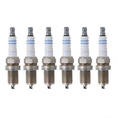 6 pc Bosch Nickel Copper Spark Plugs for 1994-1997 Mercedes-Benz S320 3.2L ox - Image 1 of 4