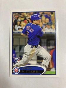 2012 Topps Mint Baseball MLB Rookie Card RC Josh Vitters Chicago Cubs US258 - Picture 1 of 2