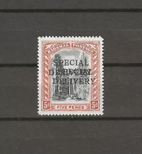 BAHAMAS 1916 SG S1a MINT CERT - Picture 1 of 3