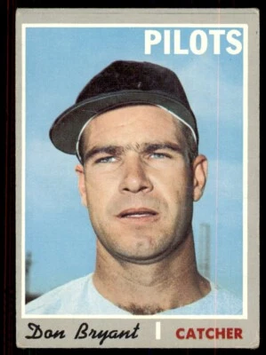 1970 Topps Don Bryant . Seattle Pilots #473 - Image 1 of 2