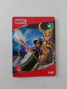Woolworths Disney 100 Wonders 2023 Collector Card - #75 Marvel Loki - Zdjęcie 1 z 1