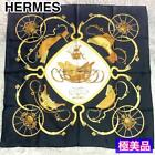 HERMES Scarf Silk Large Format Kare 90 Rare