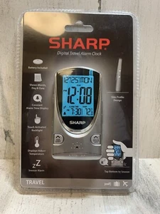 Sharp Digital Travel Alarm Clock Model SPC446D New Sealed - Picture 1 of 2