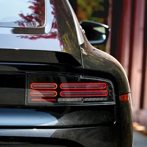 AlphaRex α-Black NOVA Quad-Loop LED Prismatic Tail Lights For 2023-2025 Nissan Z - Picture 1 of 16