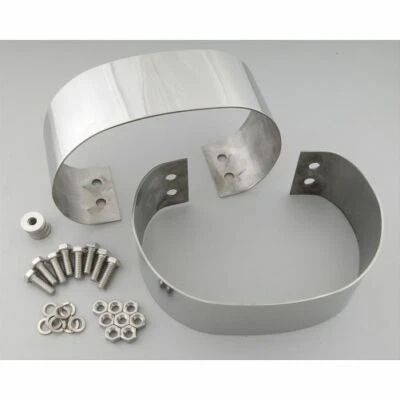 Kentrol 30438 Bumper Stock Rear Polished Pair For Jeep - Image 1 of 3