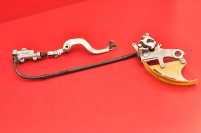 2005 02-17 Honda CR125R CR125 CR250 CRF250R Rear Brake Master Lever Caliper LOT - Image 1 of 4