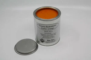 600 g BODENBEIZE WACHS BEIZEN BOHNERN WIENERN POLIEREN ORANGE WACHSEN HOLZ WAX - Bild 1 von 2