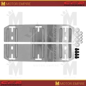 Emc Aluminum Steel Flat Radiator Mounting Bracket Kit - Imagen 1 de 2