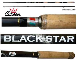 canna da pesca spinning black star 2,4mt 30-80gr mare serra spigola luccio lago - Foto 1 di 1