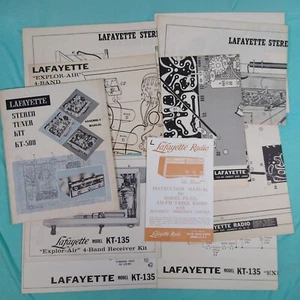 Lafayette Radio Schaltpläne Handbücher KT-500 KT-135 FS-221 - Bild 1 von 18