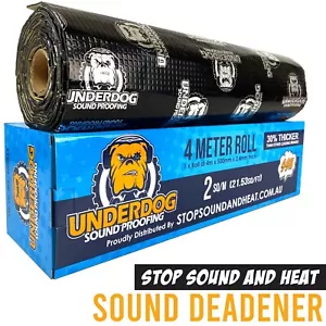 UNDERDOG The BIGDOG Roll Sound Deadener stick mat ships from Melbourne Australia - Picture 1 of 7