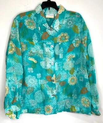 Chaqueta ligera Alfred Dunner crucero verano mujer talla grande 18W Foto 1 de 4