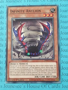 Tarjeta Infinite Antlion PHHY-EN015 Yu-Gi-Oh 1a Edición Nueva - Imagen 1 de 3