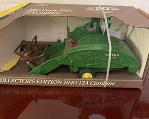 VTG NEW OG BOX 1991 ERTL John Deere 1940 12A Combine 50th Anniv. #5601 Die Cast - Picture 1 of 12